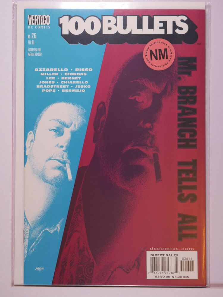 100 BULLETS (1999) Volume 1: # 0026 NM