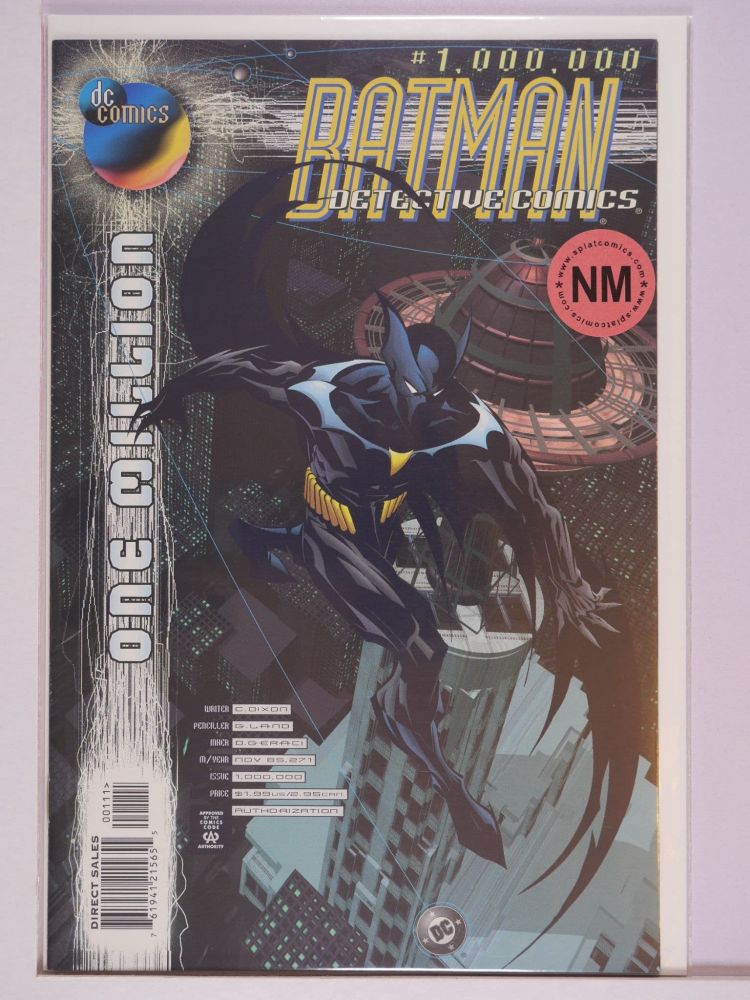 1000000 BATMAN DETECTIVE COMICS (1998) Volume 1: # 0001 NM