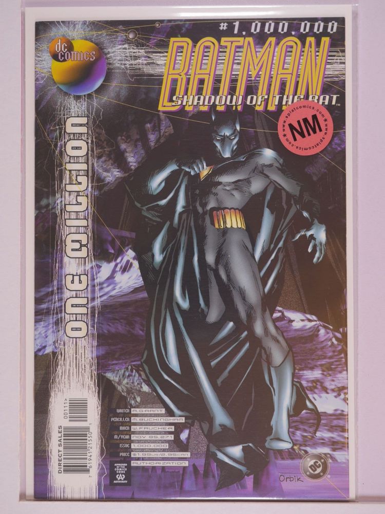 1000000 BATMAN SHADOW OF THE BAT (1998) Volume 1: # 0001 NM