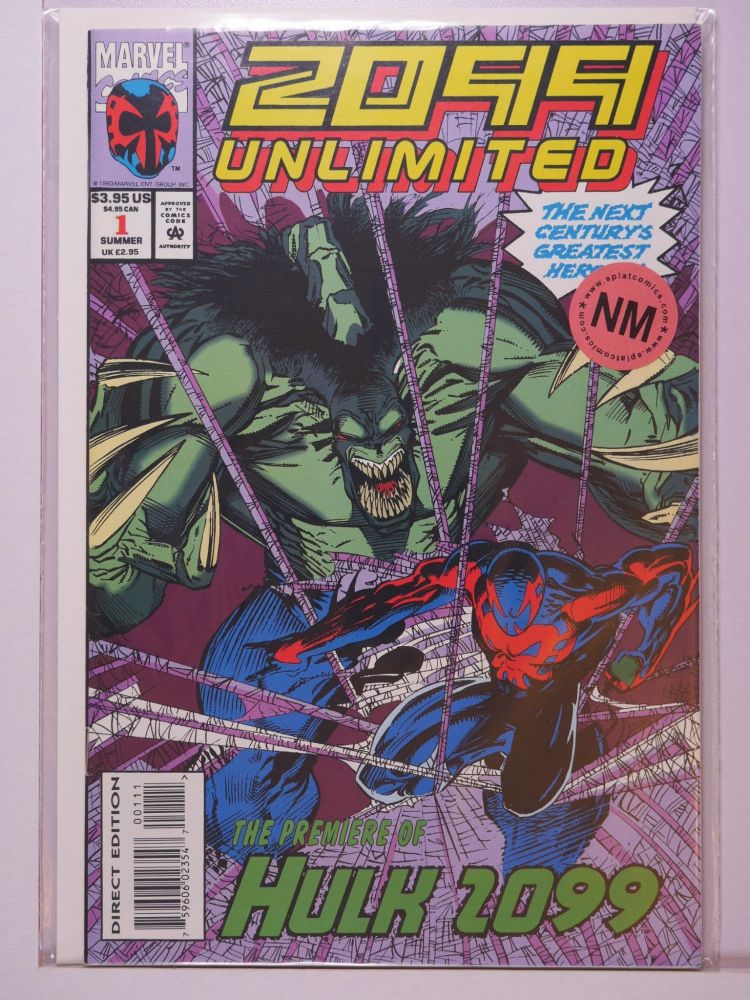 2099 UNLIMITED (1993) Volume 1: # 0001 NM