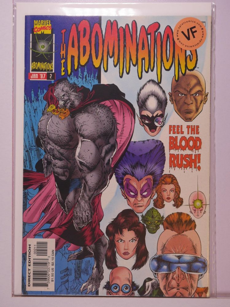 ABOMINATIONS (1996) Volume 1: # 0002 VF