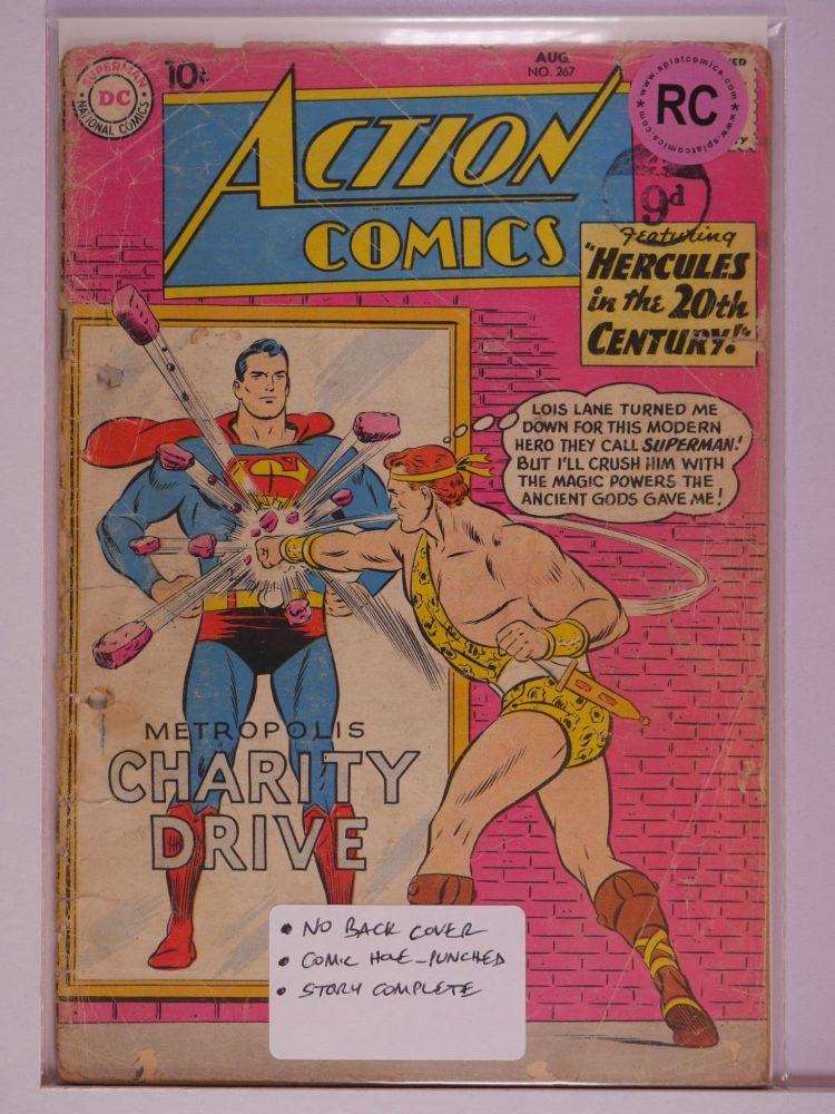 ACTION COMICS (1938) Volume 1: # 0267 RC