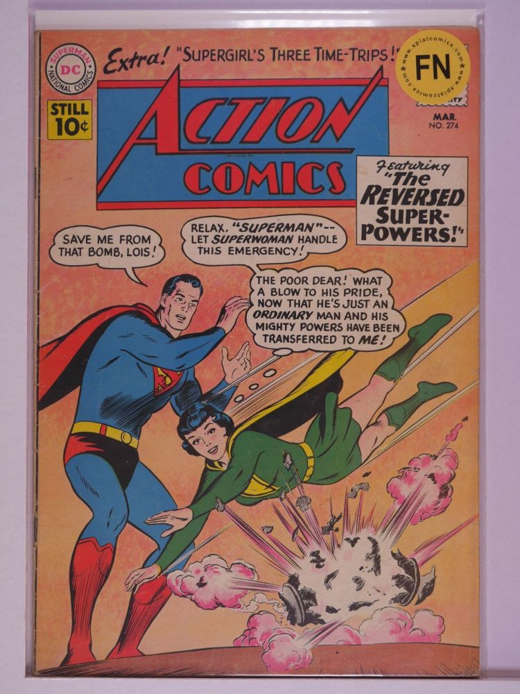 ACTION COMICS (1938) Volume 1: # 0274 FN