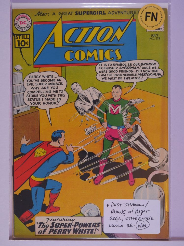 ACTION COMICS (1938) Volume 1: # 0278 FN