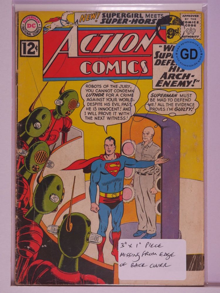 ACTION COMICS (1938) Volume 1: # 0292 GD