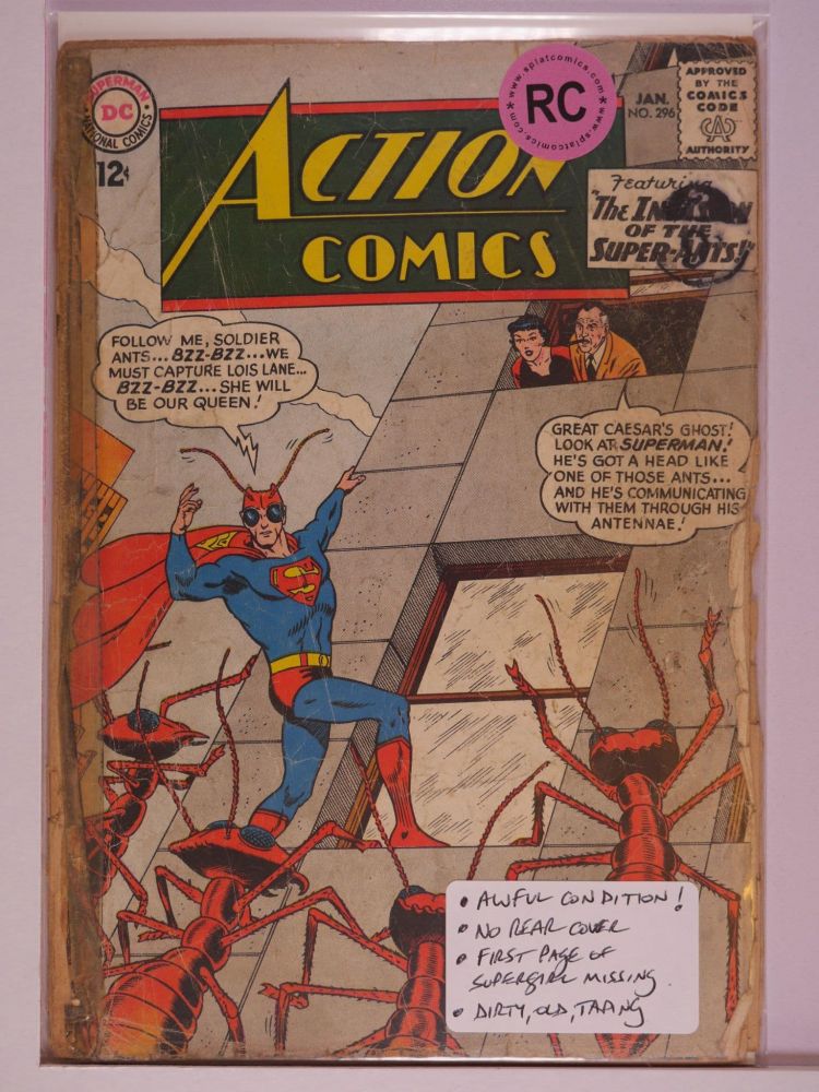 ACTION COMICS (1938) Volume 1: # 0296 RC