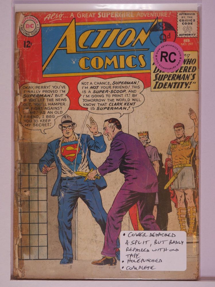 ACTION COMICS (1938) Volume 1: # 0297 RC