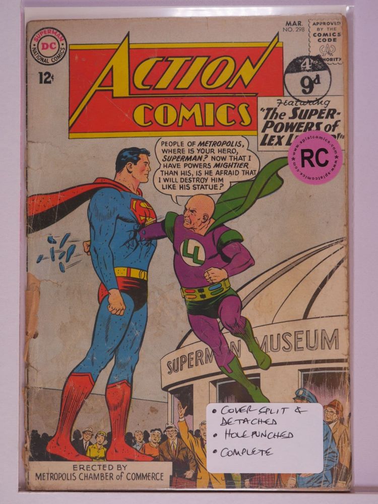 ACTION COMICS (1938) Volume 1: # 0298 RC