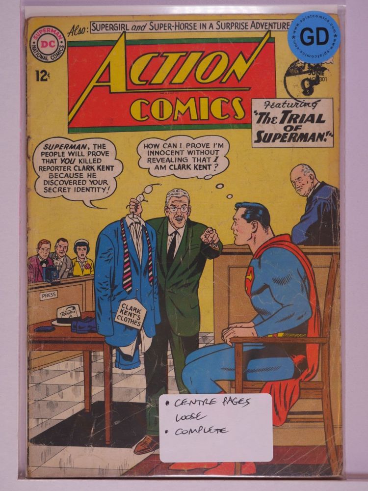 ACTION COMICS (1938) Volume 1: # 0301 GD
