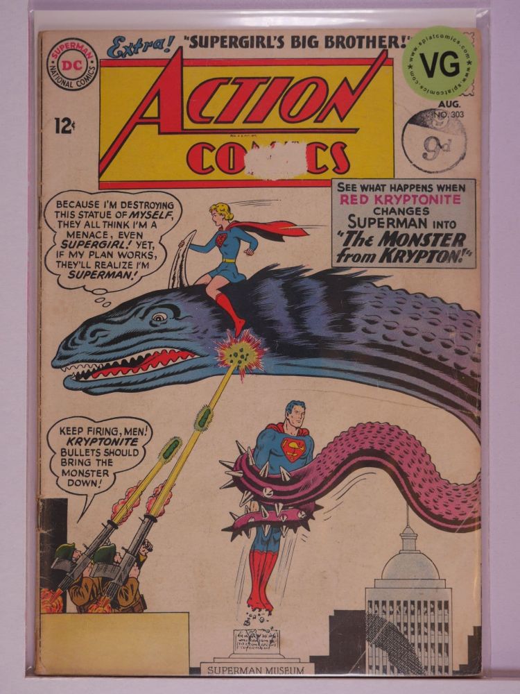 ACTION COMICS (1938) Volume 1: # 0303 VG