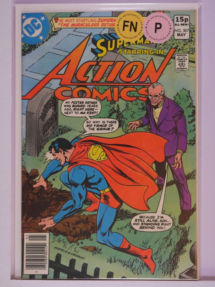 ACTION COMICS (1938) Volume 1: # 0507 FN PENCE