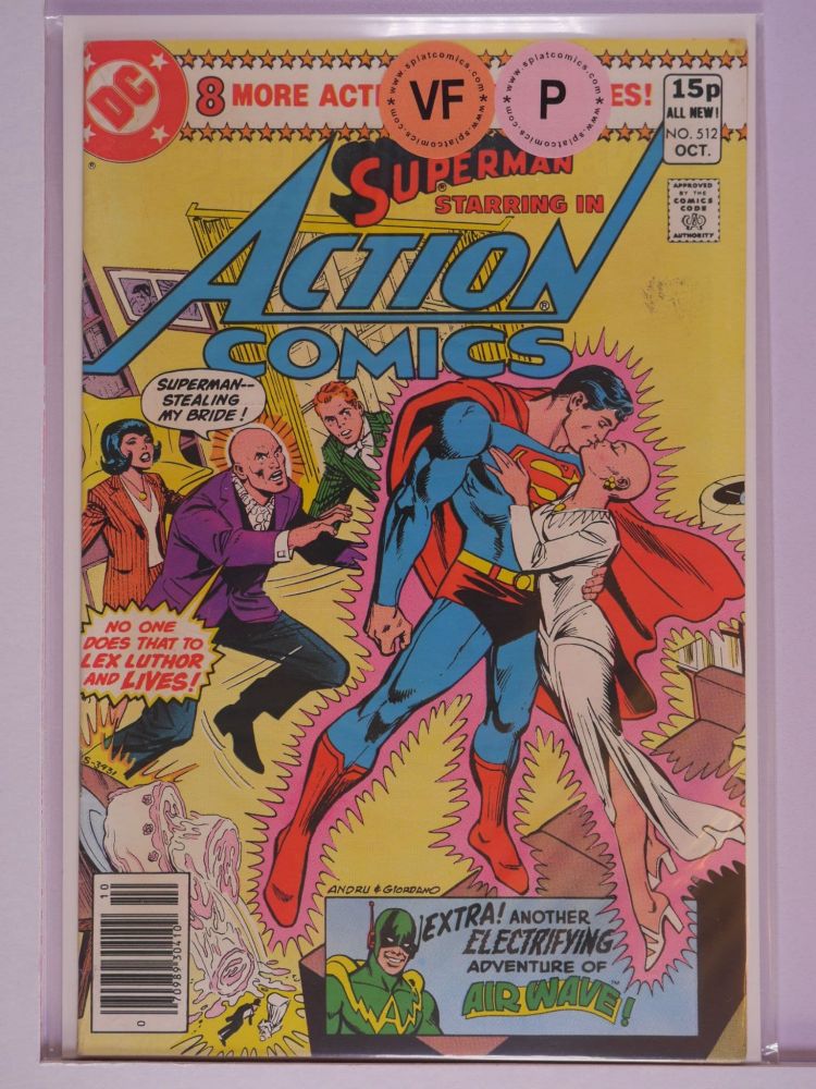 ACTION COMICS (1938) Volume 1: # 0512 VF PENCE