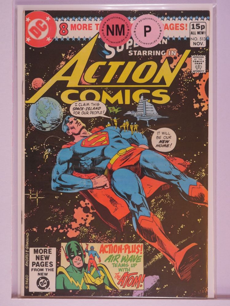 ACTION COMICS (1938) Volume 1: # 0513 NM PENCE