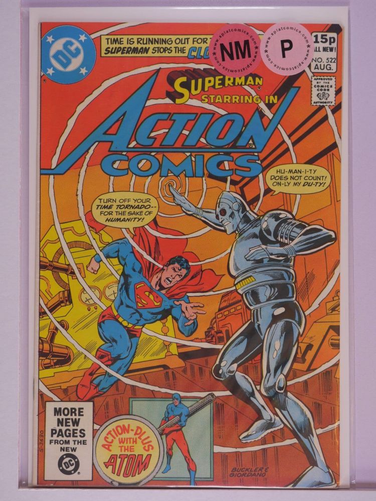 ACTION COMICS (1938) Volume 1: # 0522 NM PENCE