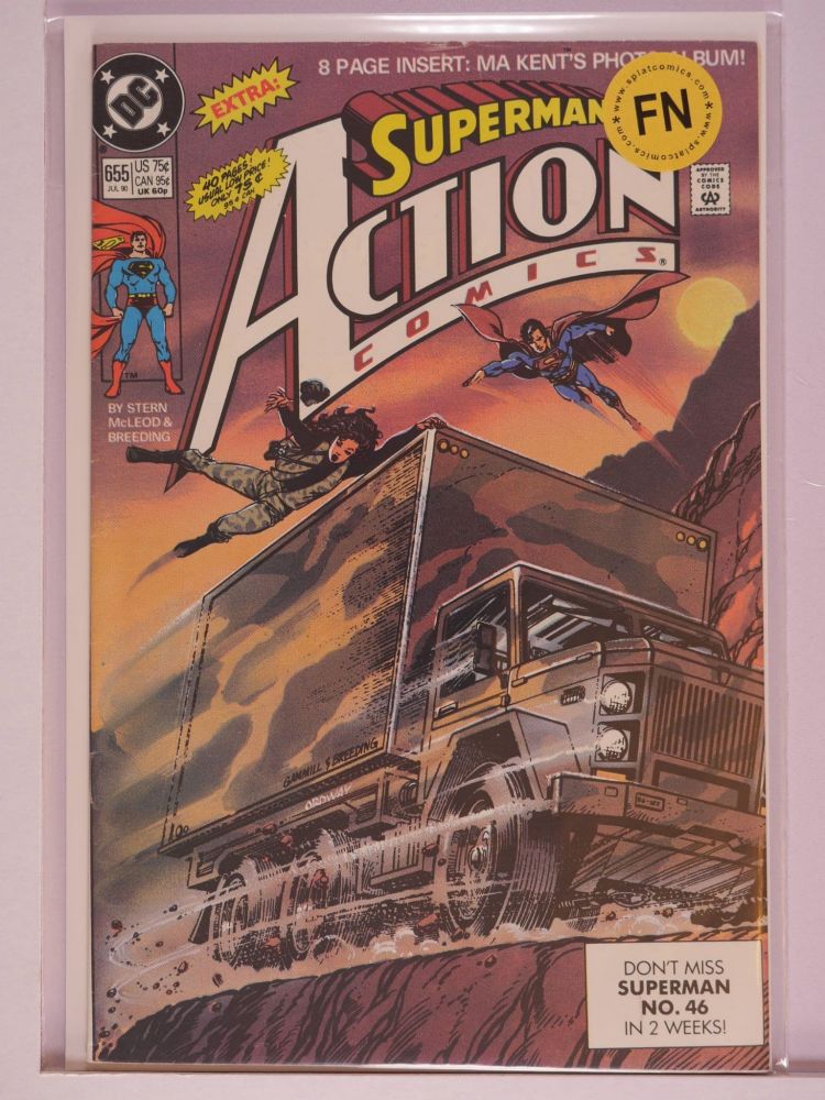 ACTION COMICS (1938) Volume 1: # 0655 FN