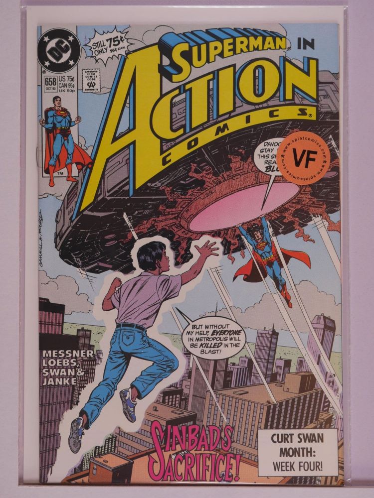 ACTION COMICS (1938) Volume 1: # 0658 VF