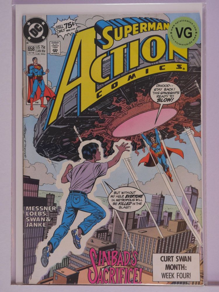 ACTION COMICS (1938) Volume 1: # 0658 VG