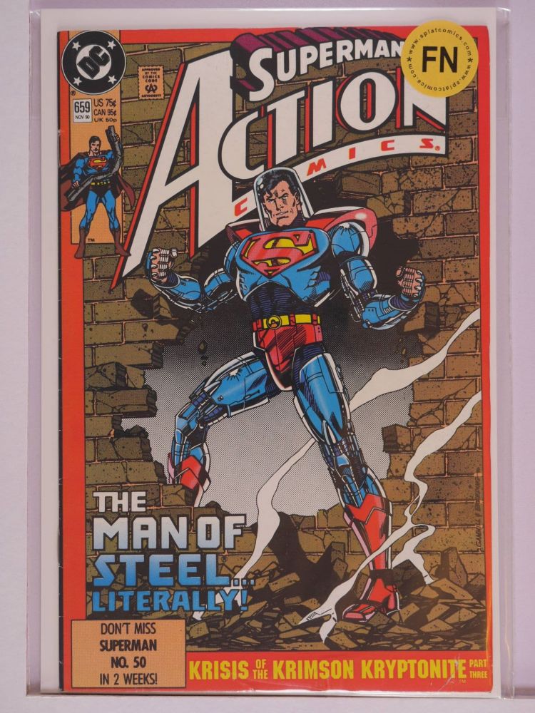 ACTION COMICS (1938) Volume 1: # 0659 FN
