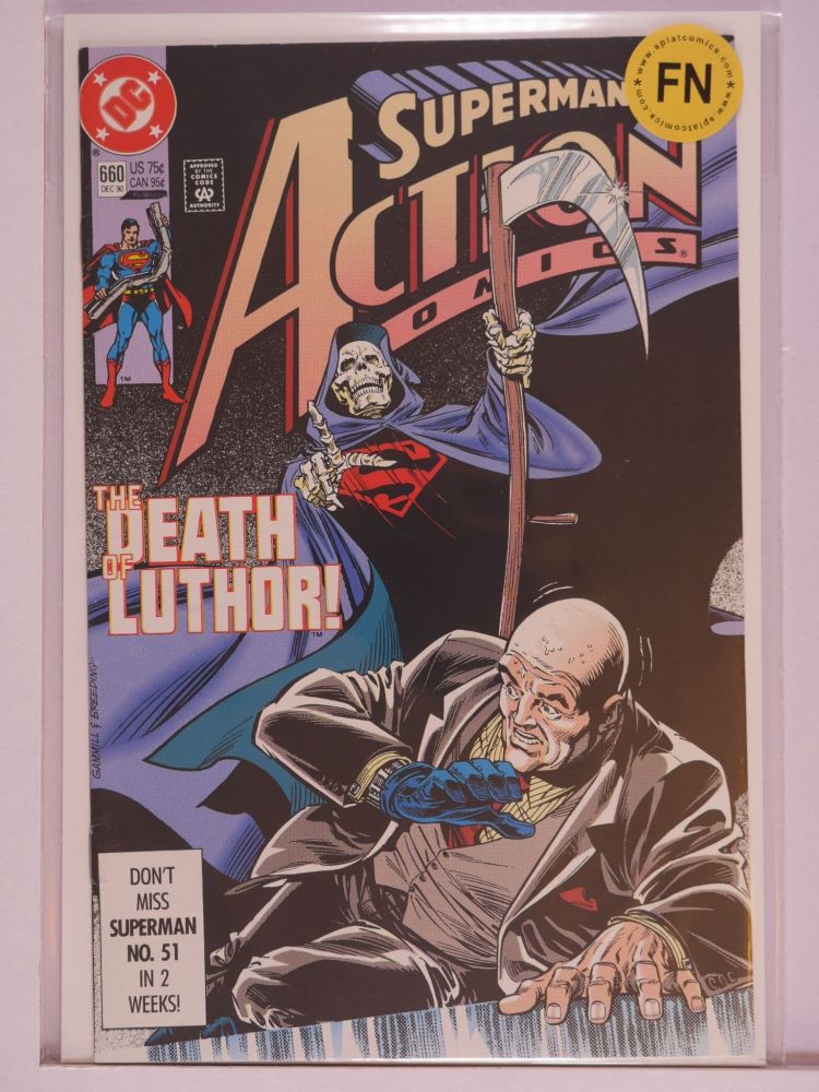 ACTION COMICS (1938) Volume 1: # 0660 FN