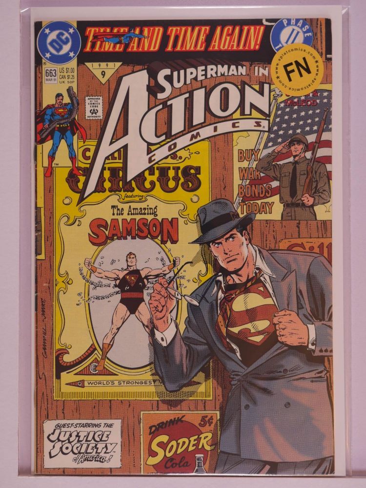 ACTION COMICS (1938) Volume 1: # 0663 FN