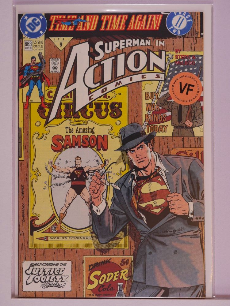 ACTION COMICS (1938) Volume 1: # 0663 VF