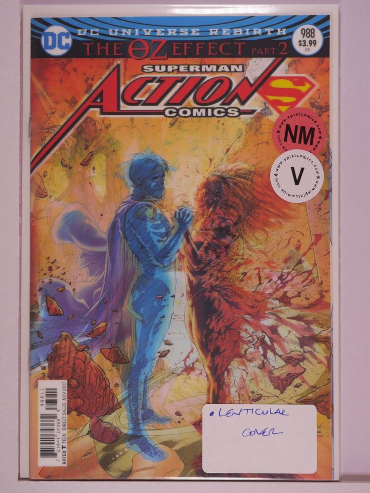 ACTION COMICS (1938) Volume 1: # 0988 NM LENTICULAR COVER VARIANT