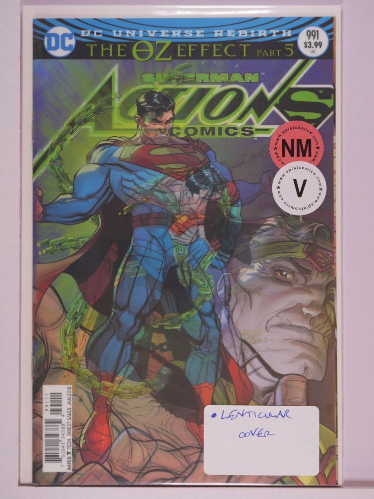 ACTION COMICS (1938) Volume 1: # 0991 NM LENTICULAR COVER VARIANT