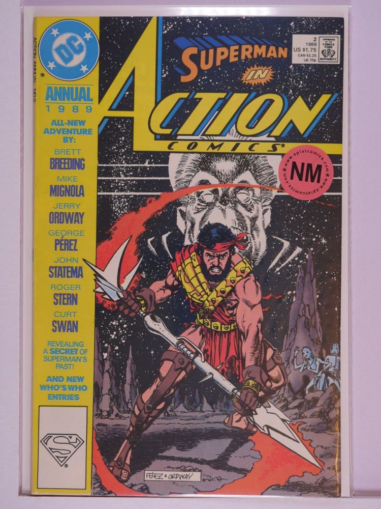ACTION COMICS ANNUAL (1987) Volume 1: # 0002 NM
