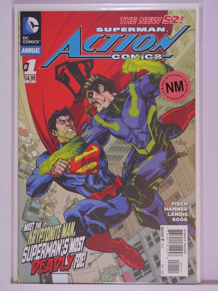 ACTION COMICS ANNUAL NEW 52 (2011) Volume 1: # 0001 NM