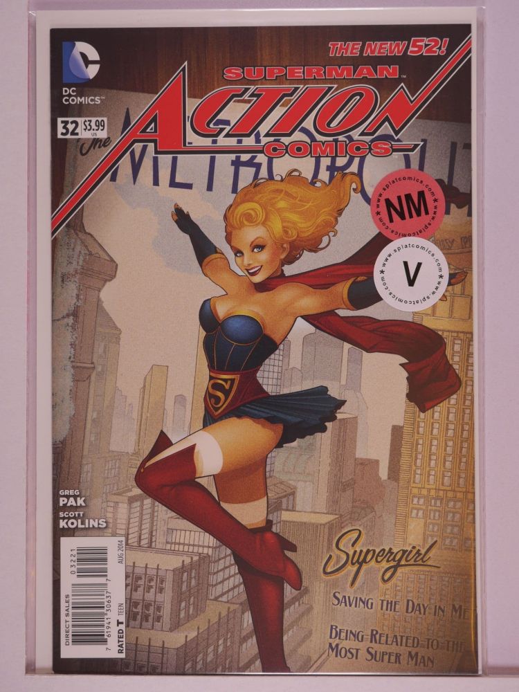 ACTION COMICS NEW 52 (2011) Volume 1: # 0032 NM VARIANT