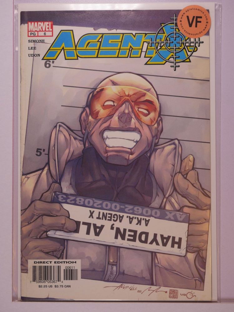 AGENT X (2002) Volume 1: # 0006 VF