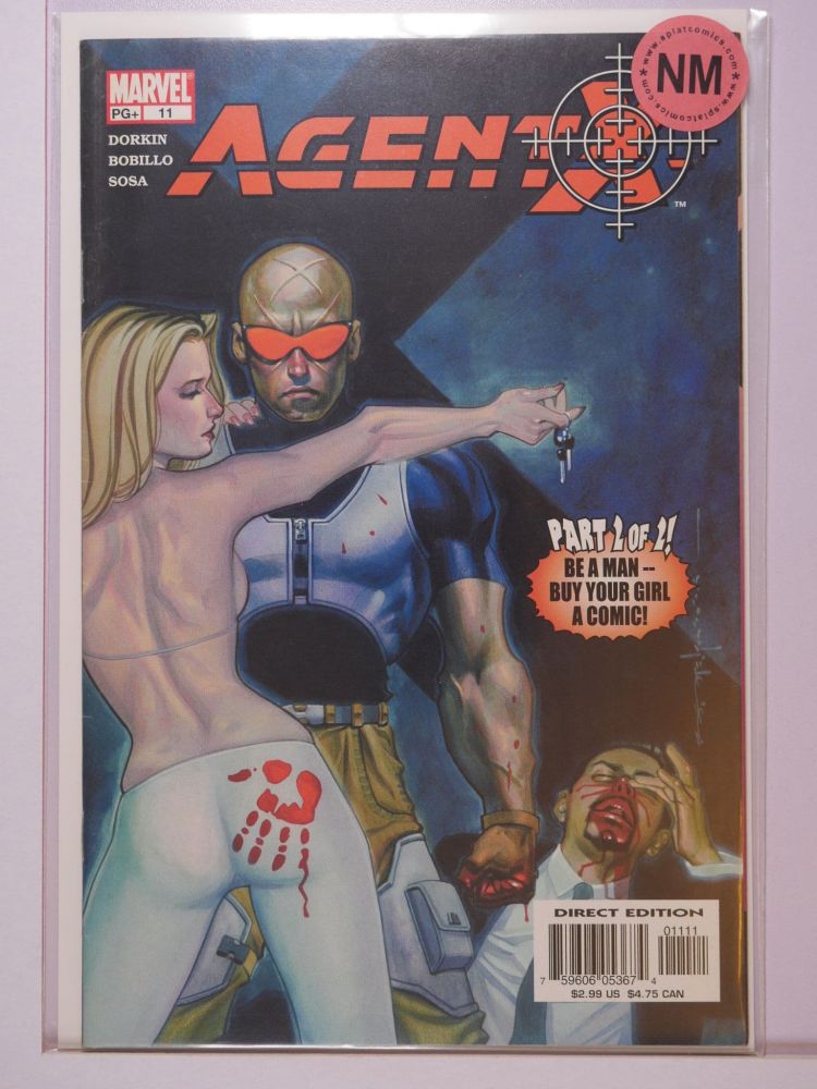 AGENT X (2002) Volume 1: # 0011 NM