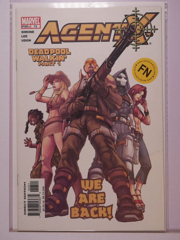 AGENT X (2002) Volume 1: # 0013 FN