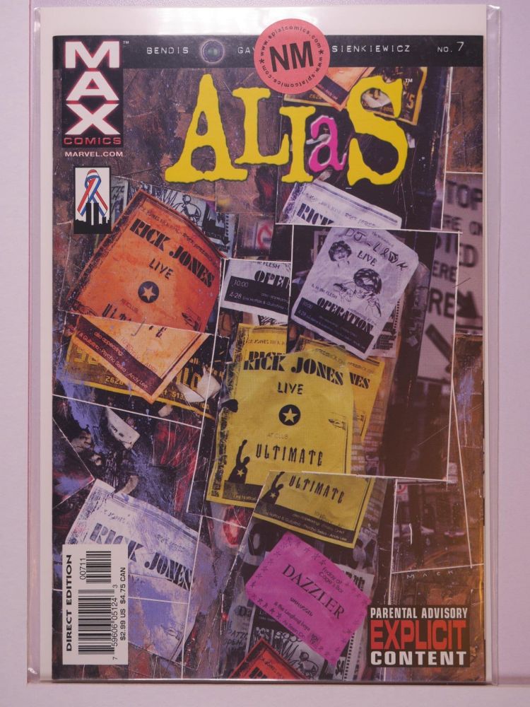 ALIAS (2001) Volume 1: # 0007 NM