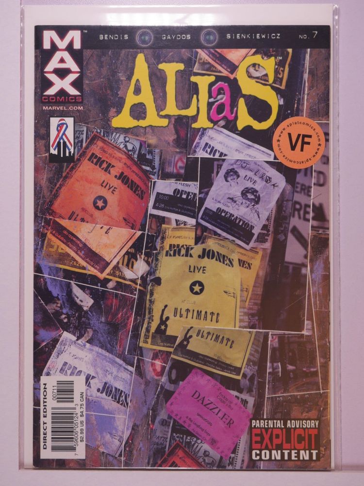 ALIAS (2001) Volume 1: # 0007 VF