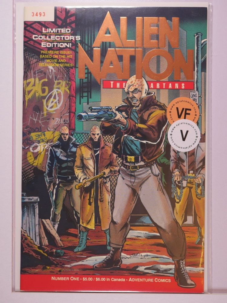 ALIEN NATION THE SPARTANS (1991) Volume 1: # 0001 VF LIMITED EDITION VARIANT