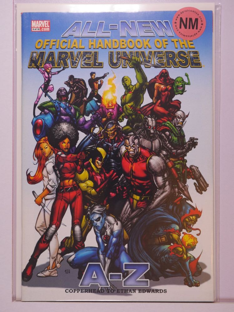 ALL NEW OFFICIAL HANDBOOK OF THE MARVEL UNIVERSE A TO Z (2006) Volume 1: # 0003 NM