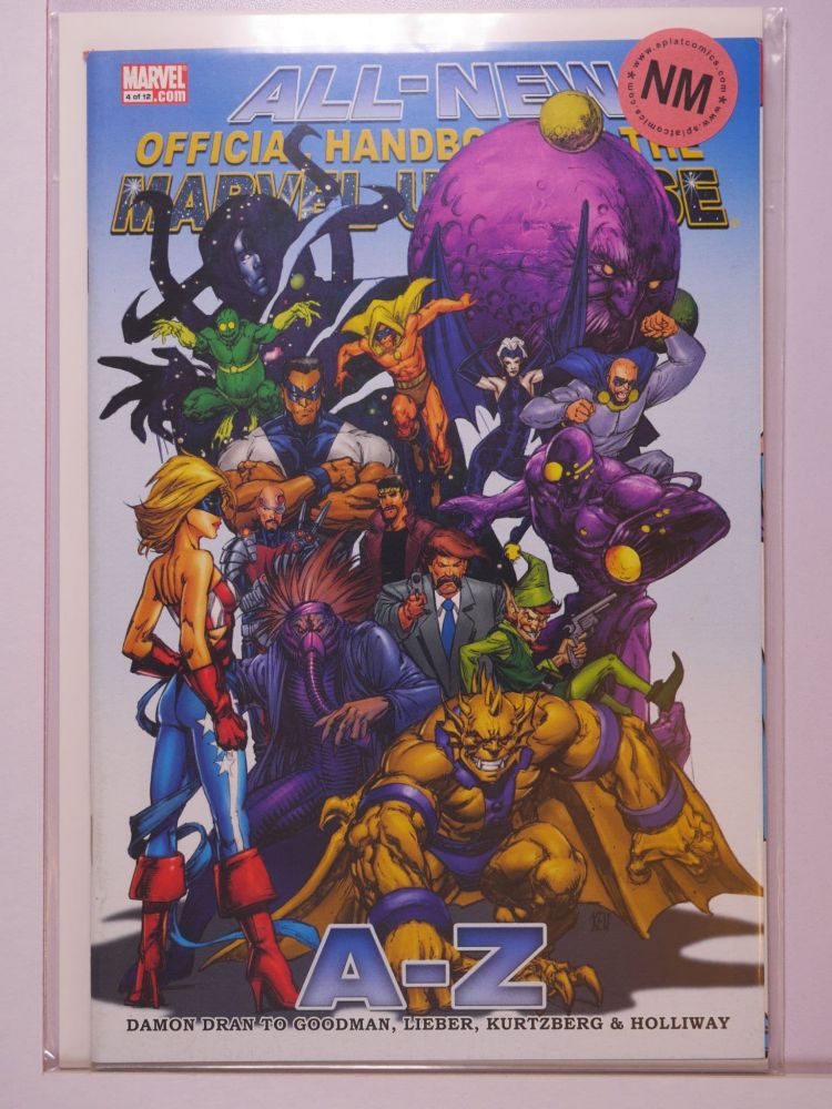 ALL NEW OFFICIAL HANDBOOK OF THE MARVEL UNIVERSE A TO Z (2006) Volume 1: # 0004 NM