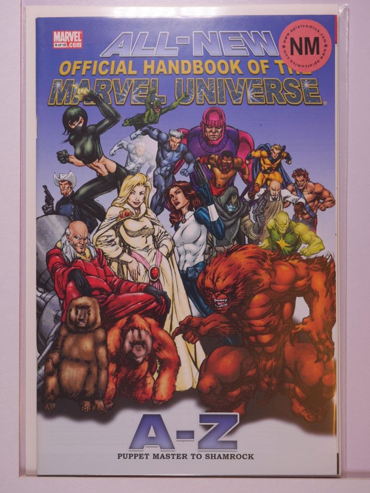 ALL NEW OFFICIAL HANDBOOK OF THE MARVEL UNIVERSE A TO Z (2006) Volume 1: # 0009 NM