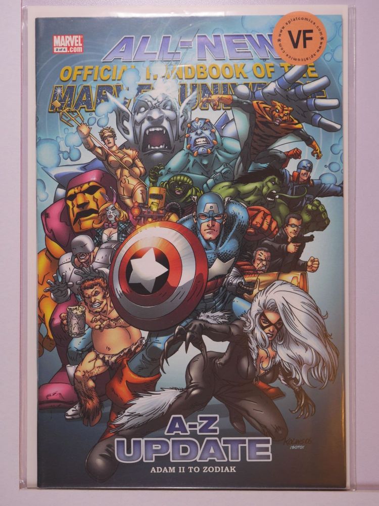 ALL NEW OFFICIAL HANDBOOK OF THE MARVEL UNIVERSE A-Z UPDATE (2006) Volume 1: # 0002 VF
