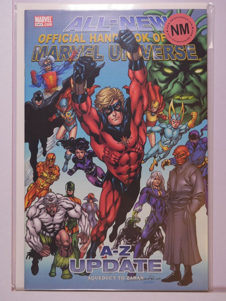 ALL NEW OFFICIAL HANDBOOK OF THE MARVEL UNIVERSE A-Z UPDATE (2006) Volume 1: # 0004 NM