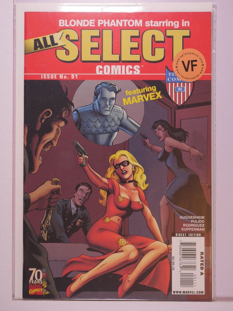 ALL SELECT COMICS 70TH ANNIVERSARY SPECIAL (2009) Volume 1: # 0001 VF