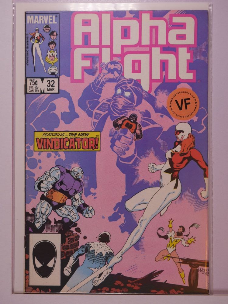 ALPHA FLIGHT (1983) Volume 1: # 0032 VF