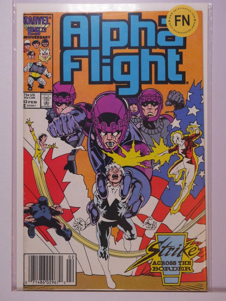 ALPHA FLIGHT (1983) Volume 1: # 0043 FN