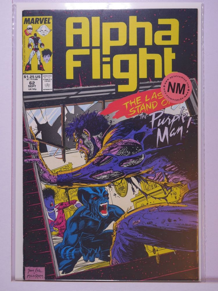 ALPHA FLIGHT (1983) Volume 1: # 0062 NM