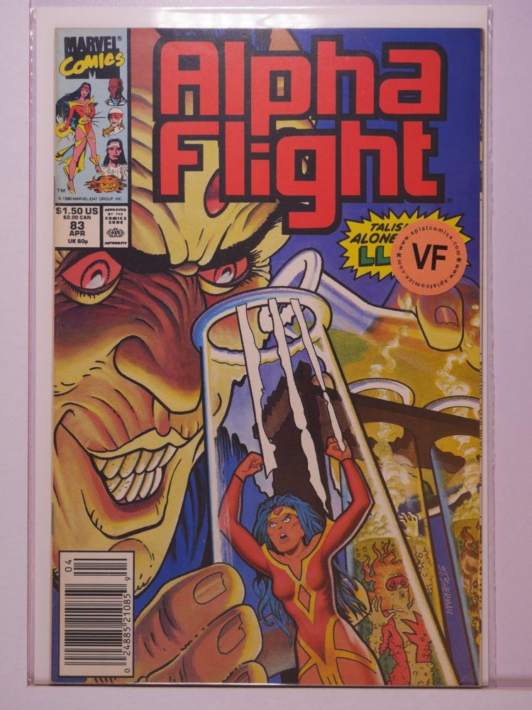 ALPHA FLIGHT (1983) Volume 1: # 0083 VF