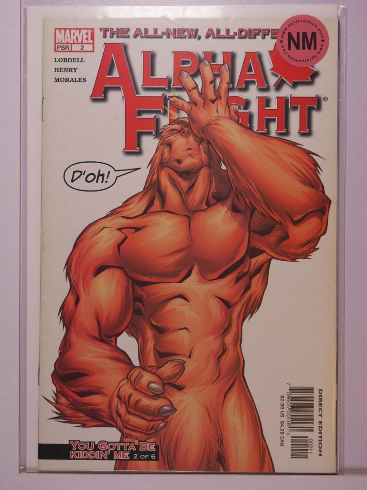 ALPHA FLIGHT (2004) Volume 3: # 0002 NM