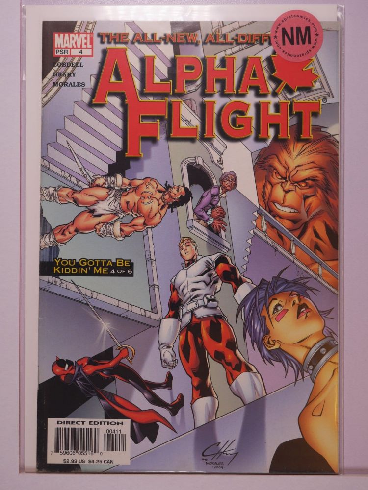 ALPHA FLIGHT (2004) Volume 3: # 0004 NM