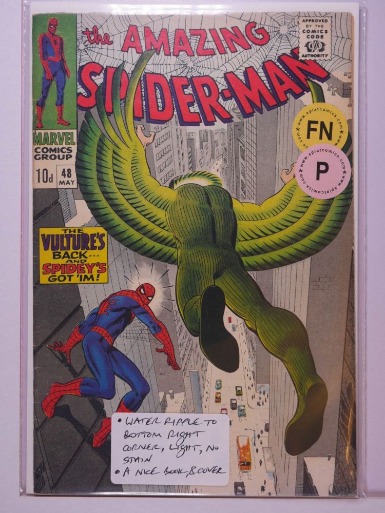 AMAZING SPIDERMAN (1963) Volume 1: # 0048 FN PENCE