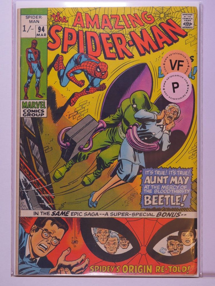 AMAZING SPIDERMAN (1963) Volume 1: # 0094 VF PENCE